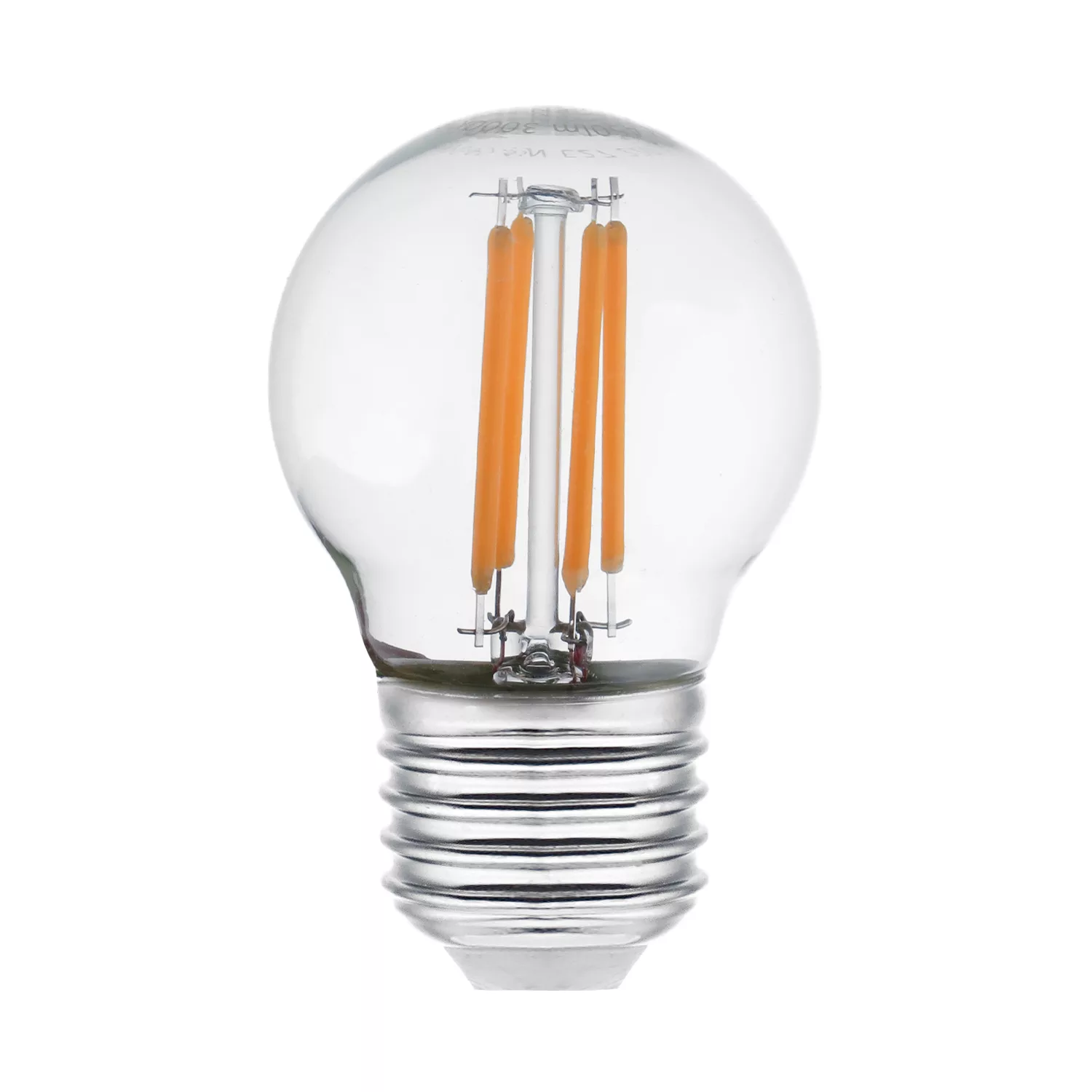 لامپ ال ای دی فیلامنتی 4 وات مصباح مدل تخم مرغی کد G45 پایه E27