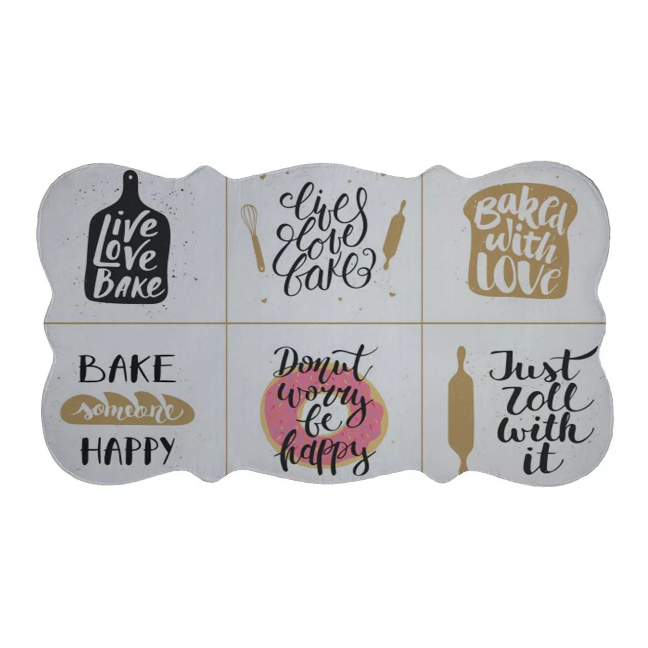 پادری طرح آشپزخانه کد 8090 سایز 110×60 سانتی متر