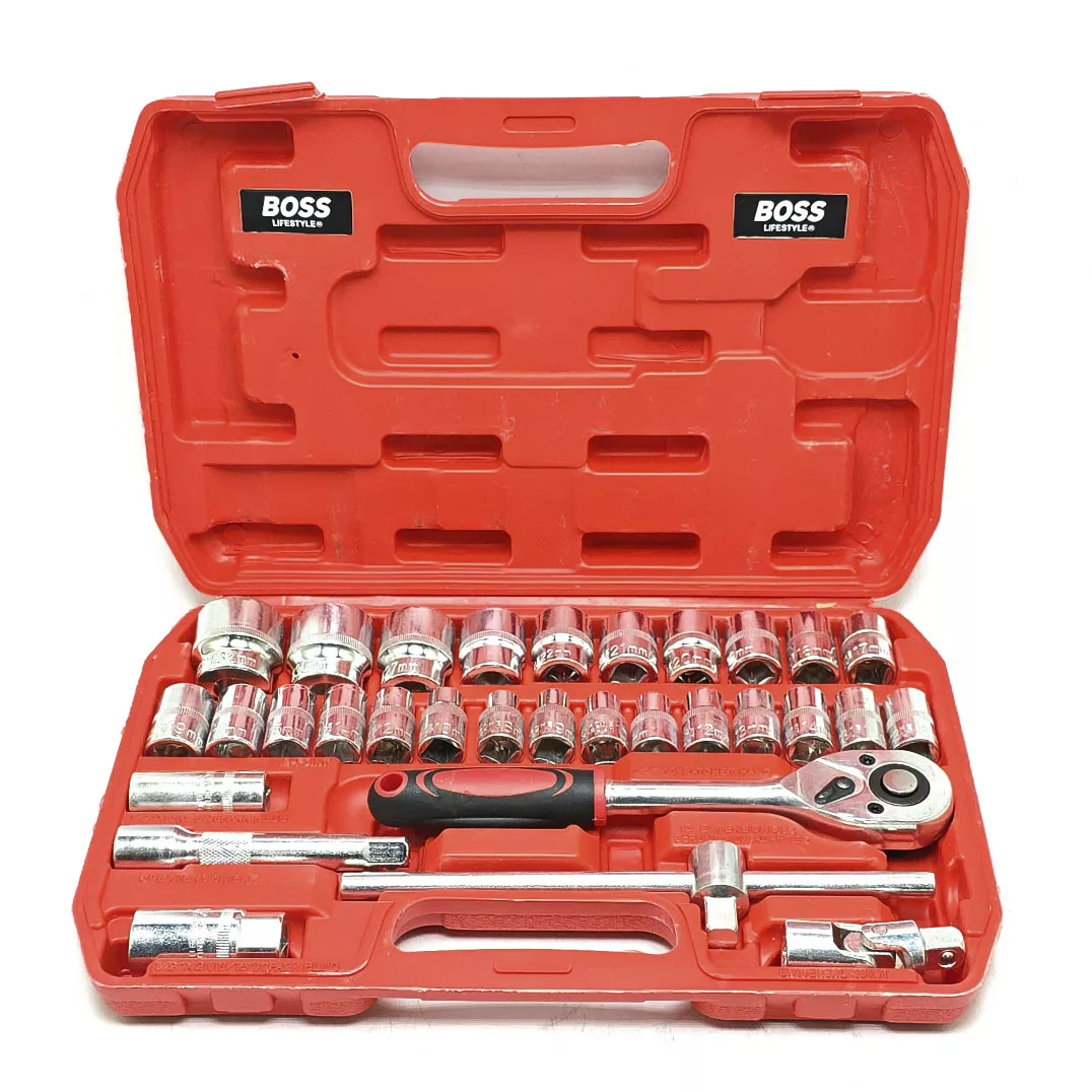 آچار بکس باس مدل LIFE-STYLE مجموعه 32 عددی