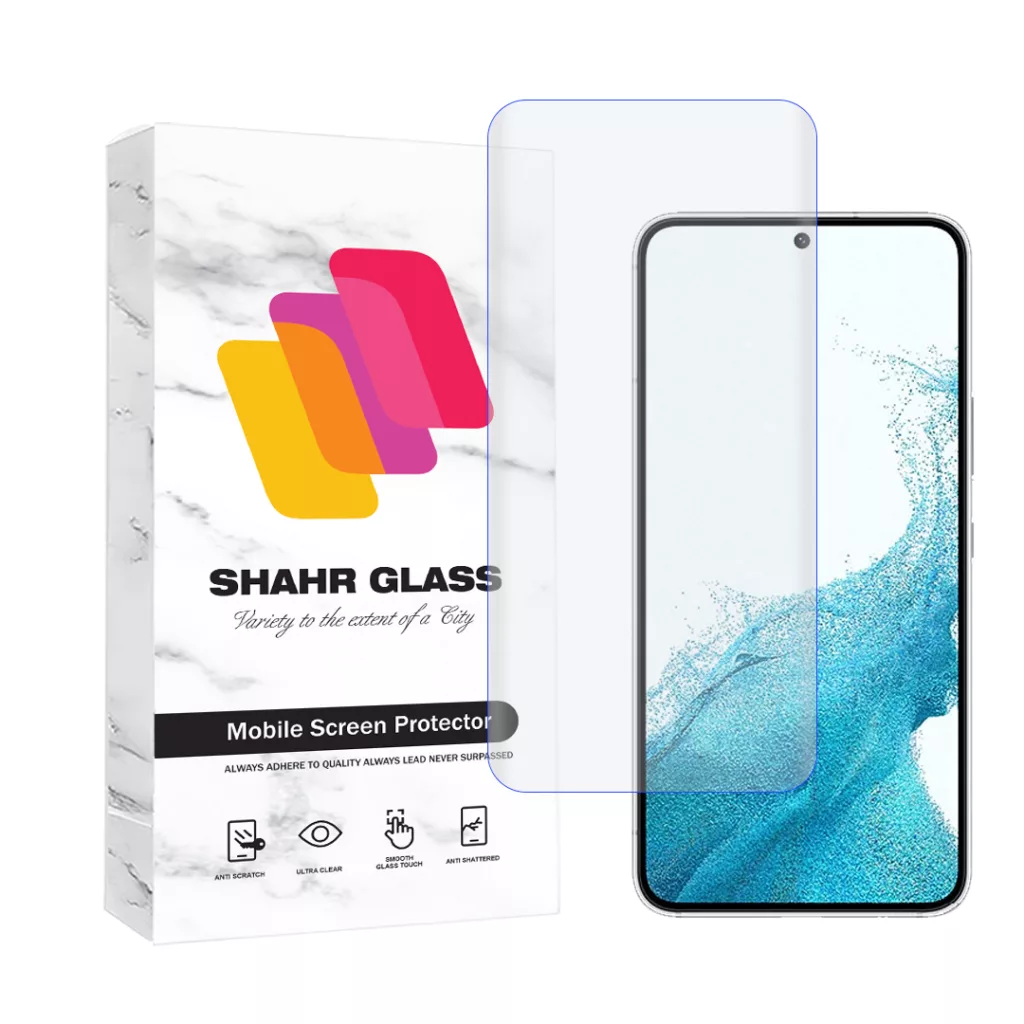 محافظ صفحه نمایش یووی شهر گلس مدل UVLIGHTSH مناسب برای گوشی موبایل سامسونگ Galaxy S22 5G