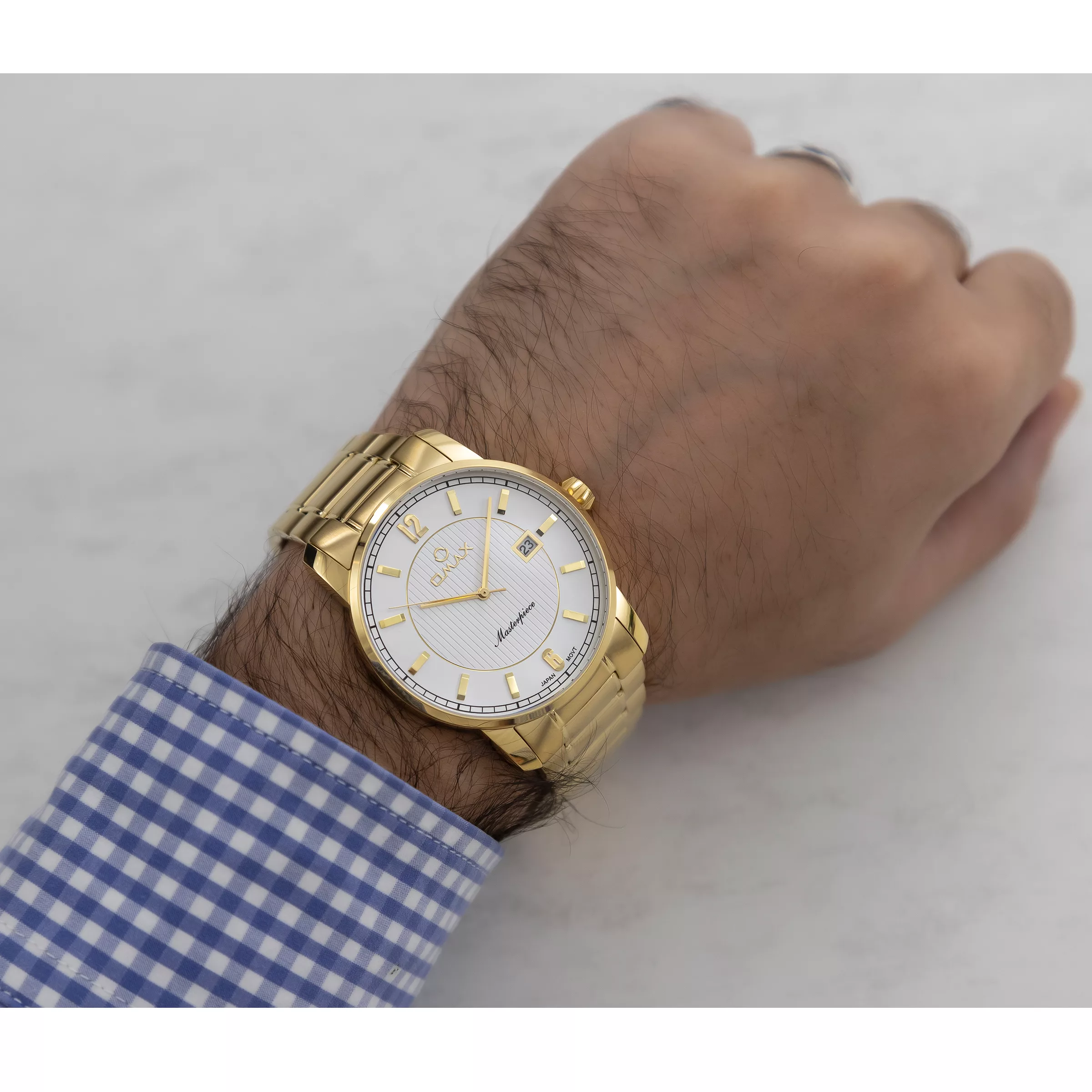 ساعت مچی عقربه‌ای مردانه اوماکس مدل MG25G31IO