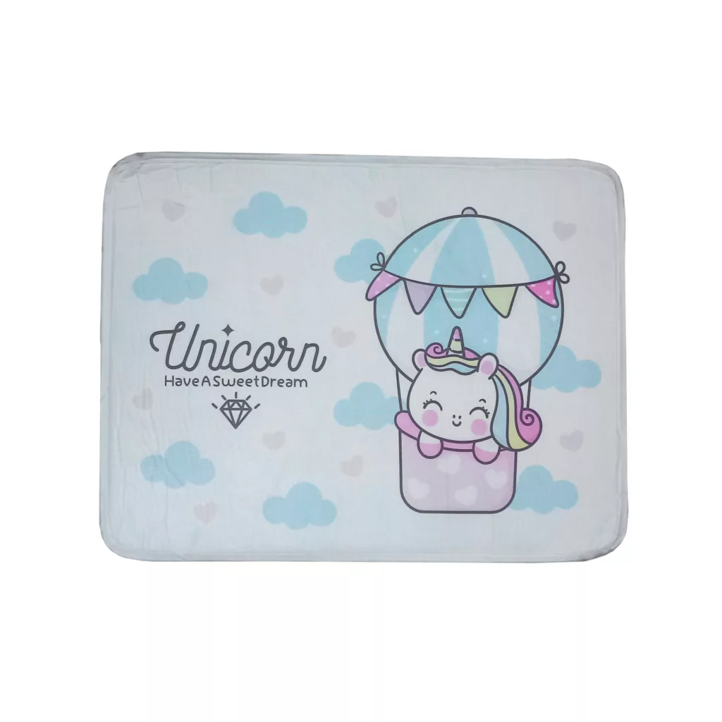 پادری کد pa212 طرح یونیکورن سایز 61×47 سانتی متر مناسب  برای فضای داخلی و بیرونی