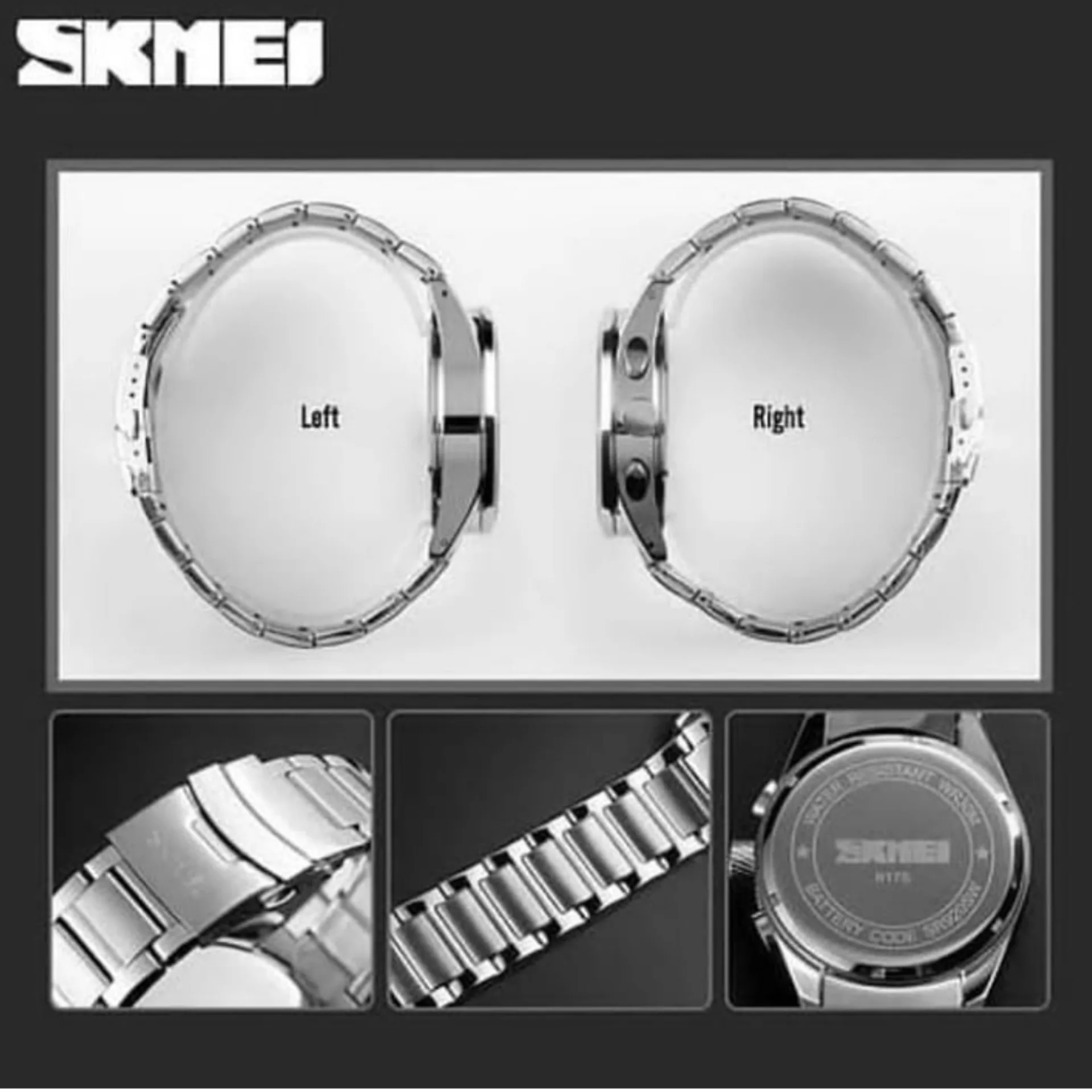 ساعت مچی عقربه‌ای کوارتز مردانه اسکمی مدل 9175