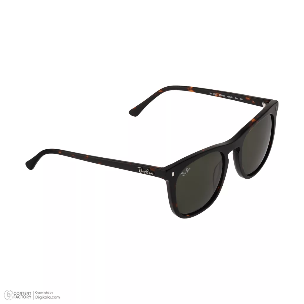 عینک آفتابی ویفرر (Wayfarer) ری بن مدل 0RB2210-902-31