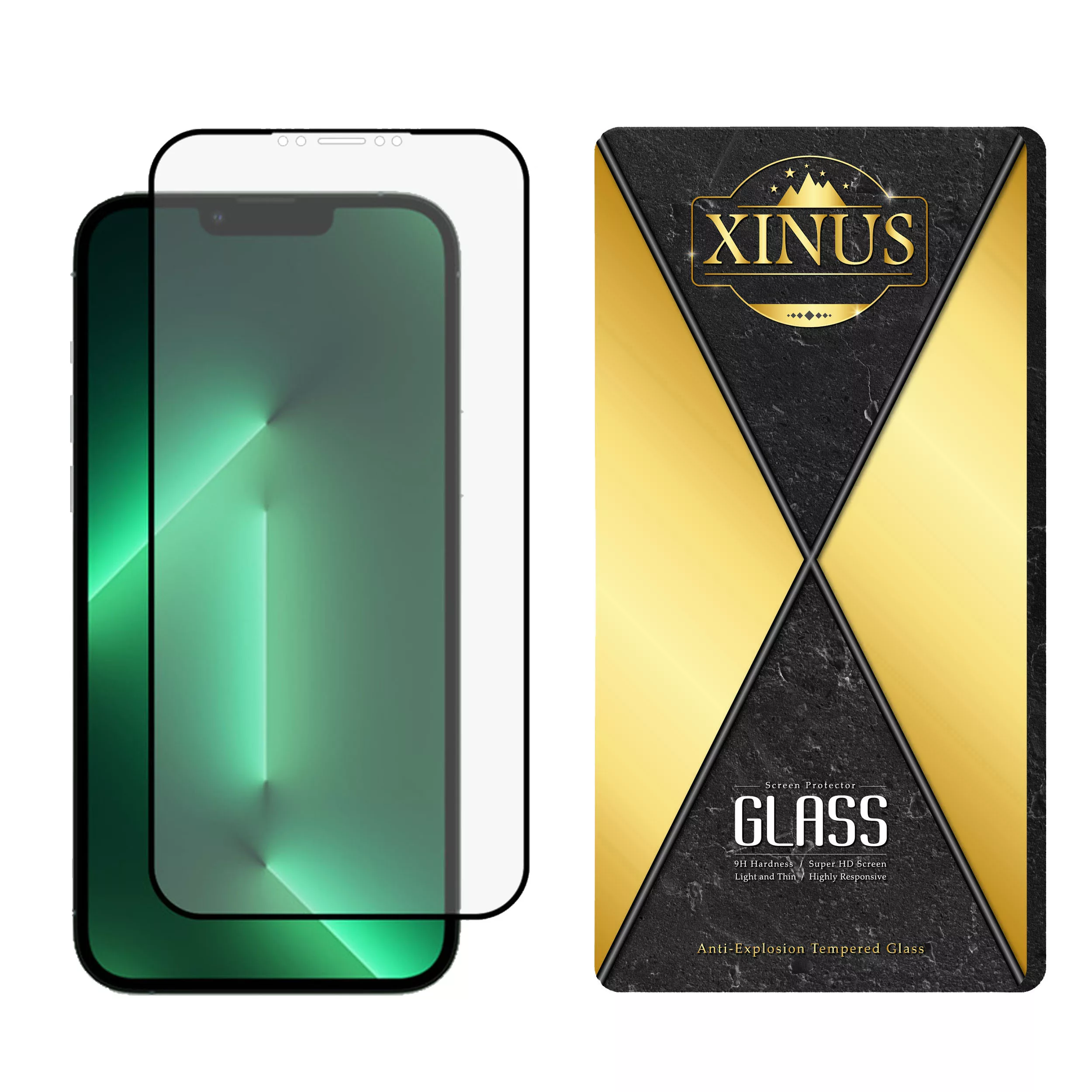 محافظ صفحه نمایش سرامیک مات ژینوس مدل CAXI مناسب برای گوشی موبایل اپل iPhone 13 Pro Max