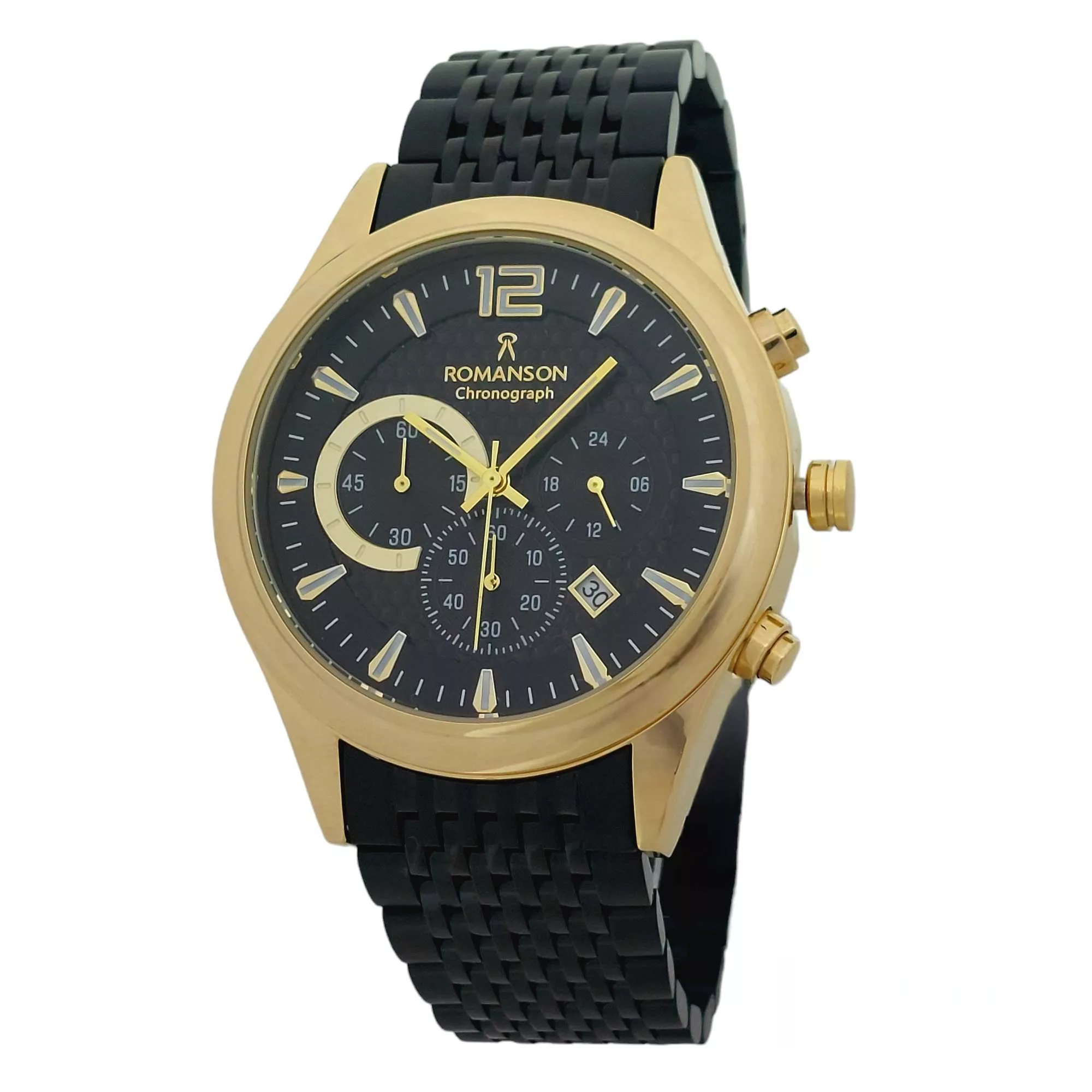 ساعت مچی عقربهای مردانه رومانسون مدل سه موتور فعال کرنوگراف کد 2093BGB ساعت مچی عقربهای مردانه رومانسون مدل سه موتور فعال کرنوگراف کد 2093BGB