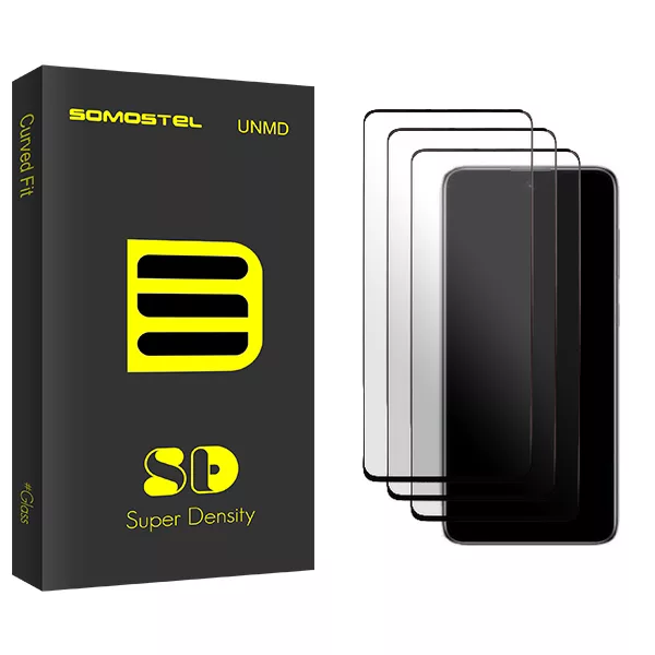 محافظ صفحه نمایش سرامیکی سوماستل مدل SD Glass NEW مناسب برای گوشی موبایل سامسونگ Galaxy A73 5G بسته سه عددی