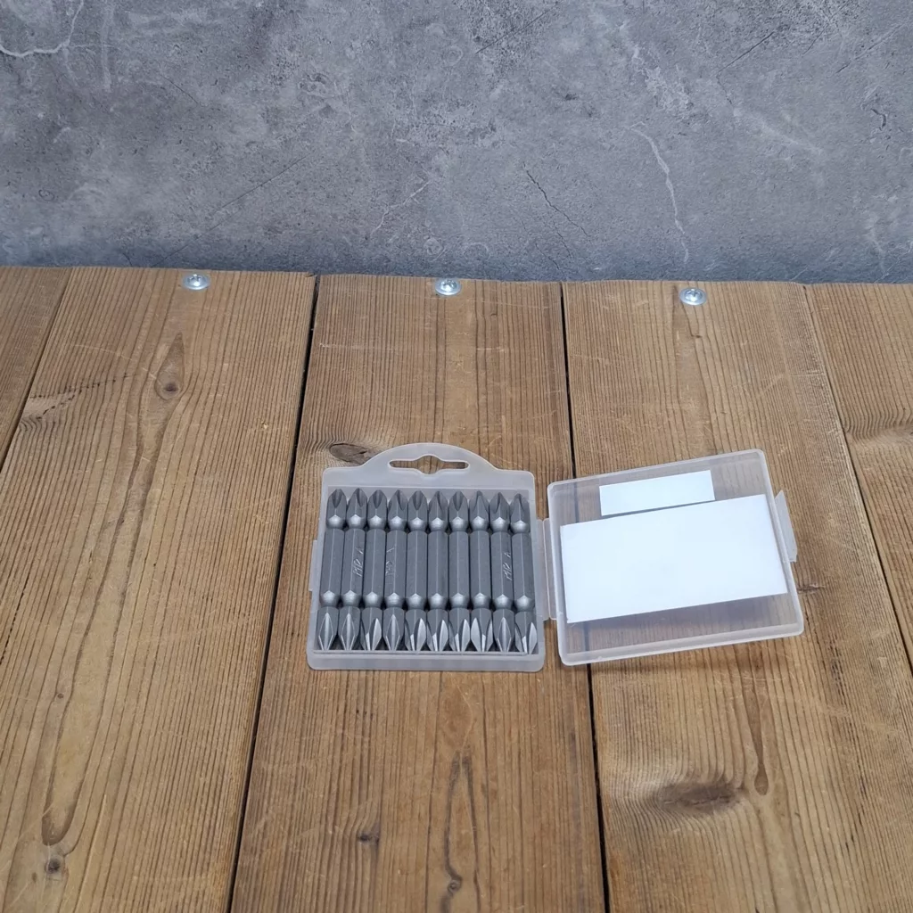 سری پیچ گوشتی دو سر چهارسو باس مدل x10PCS بسته 10 عددی