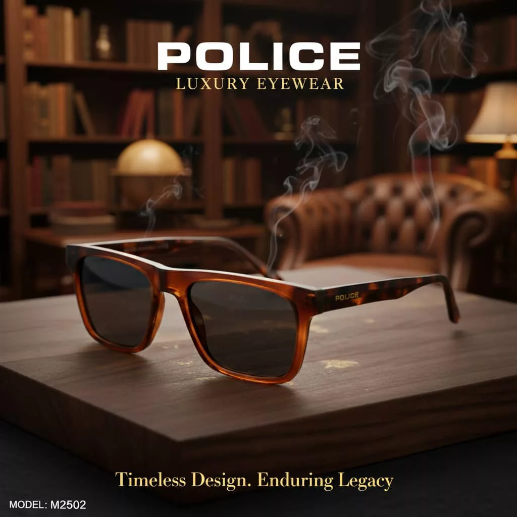 عینک آفتابی مستطیلی پلیس مدل SPL M2502 C3