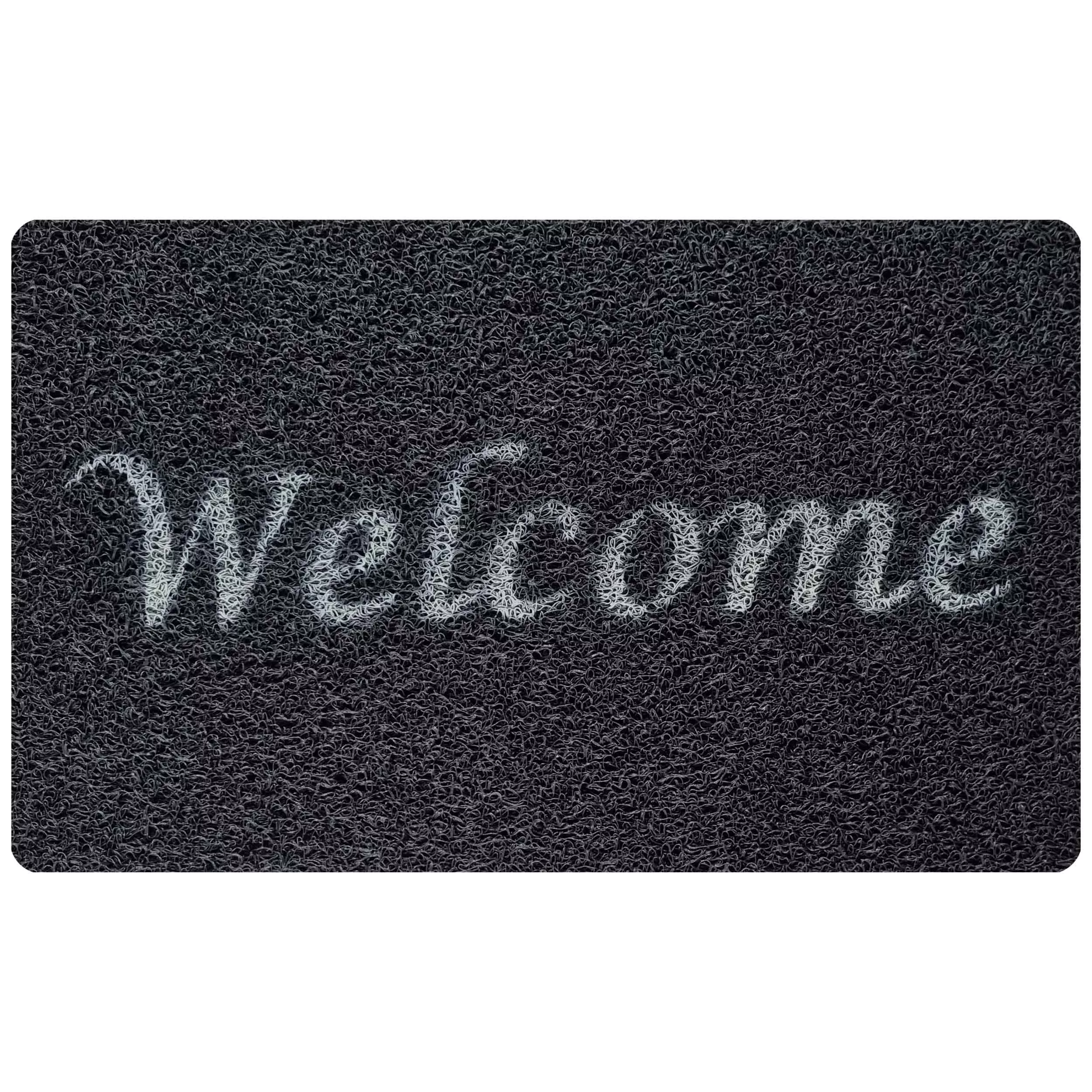 پادری مدل نودل اسفنجی طرح Welcome کد 1736 سایز 70x50x1 سانتی‌متر مناسب برای فضای بیرونی