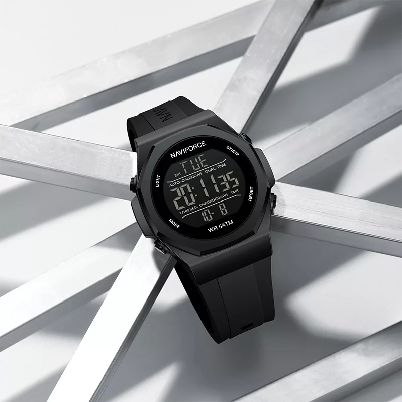 ساعت مچی دیجیتال مردانه نیوی فورس مدل NF 7117 B/B