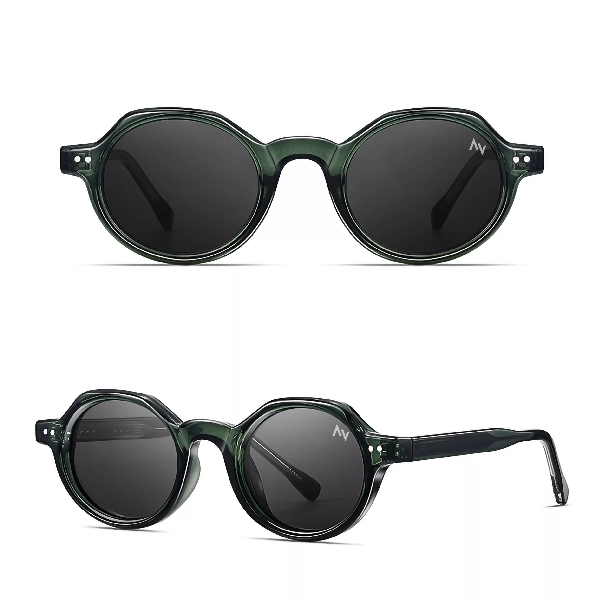 عینک آفتابی فرم خاص آلبرت وگ مدل SZ8207 Forest Obsidian