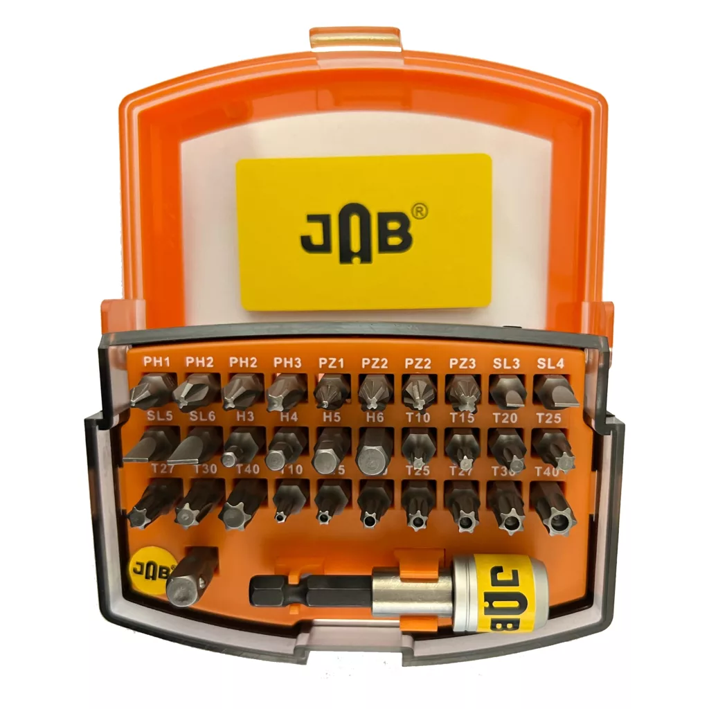 سری پیچ گوشتی مغناطیسی جاب مدل JB-PH32 مجموعه 32 عددی