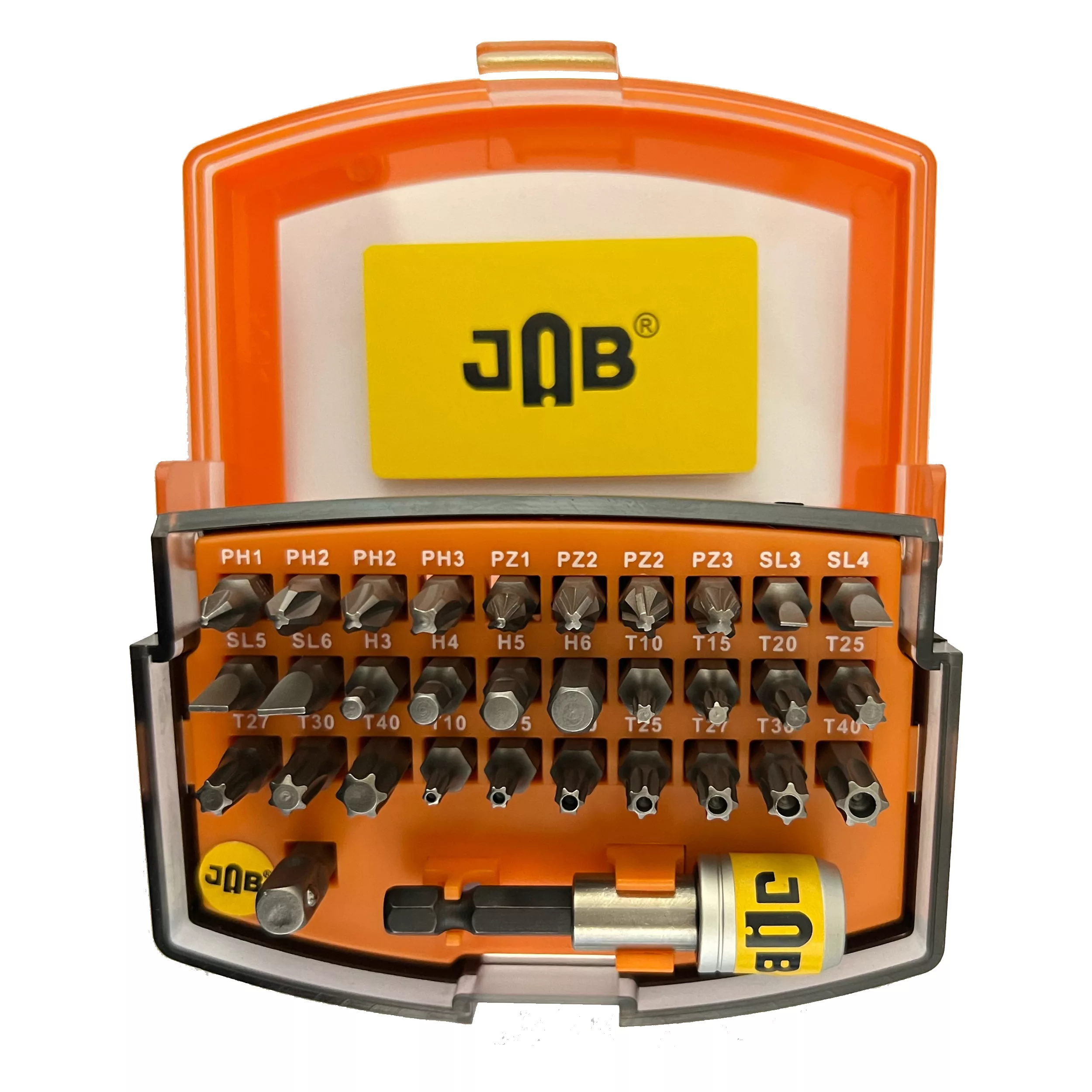 سری پیچ گوشتی مغناطیسی جاب مدل JB-PH32 مجموعه 32 عددی