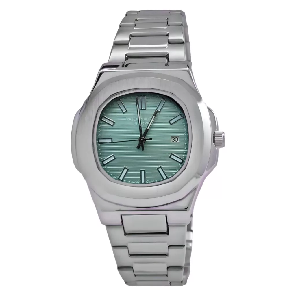 ساعت مچی عقربه‌ای کوارتز مردانه مدل تقویم دار طرح ناتیلوس کد 108