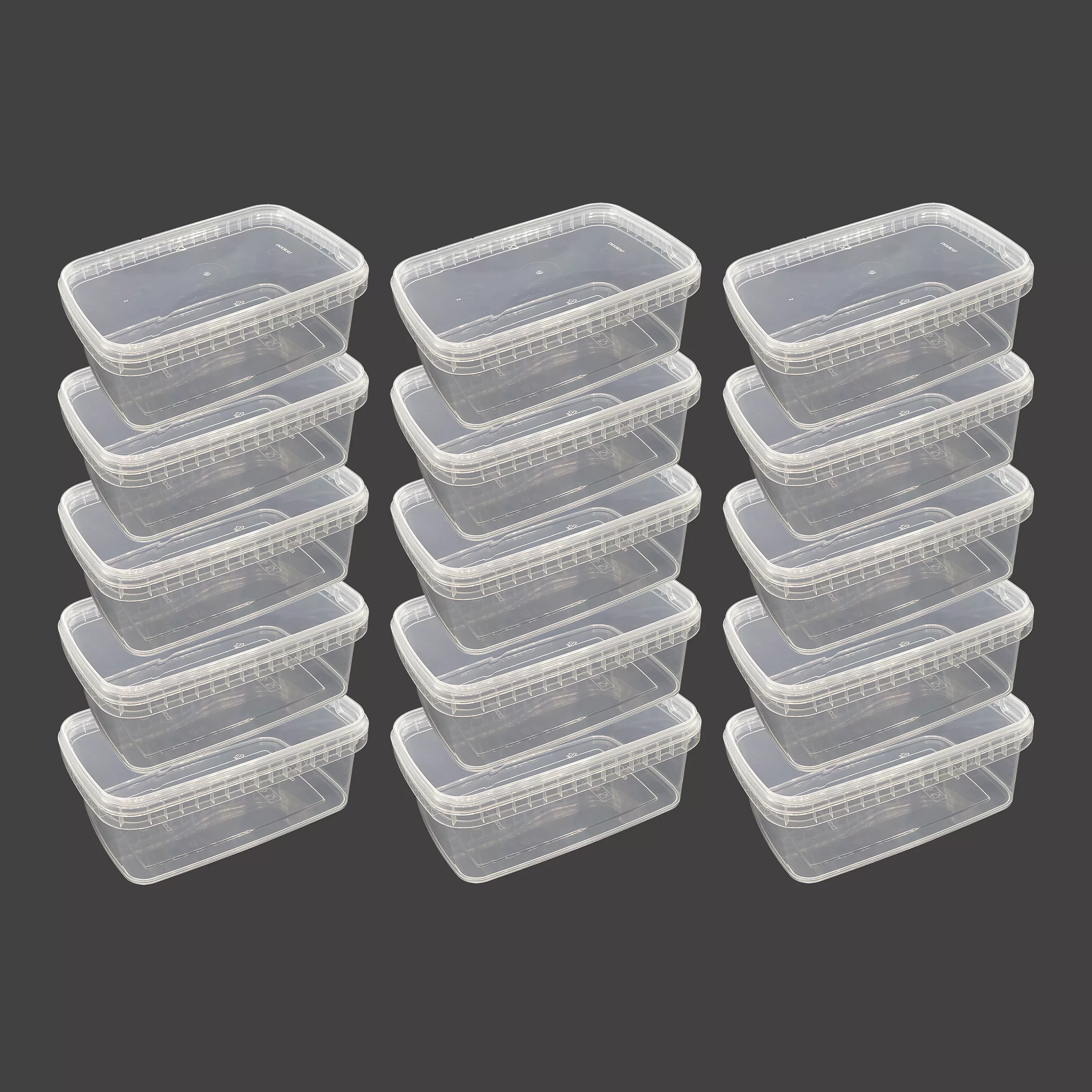 ظرف نگهدارنده مدل فریزری کد 1200cc بسته 15 عددی ظرف نگهدارنده مدل فریزری کد 1200cc بسته 15 عددی