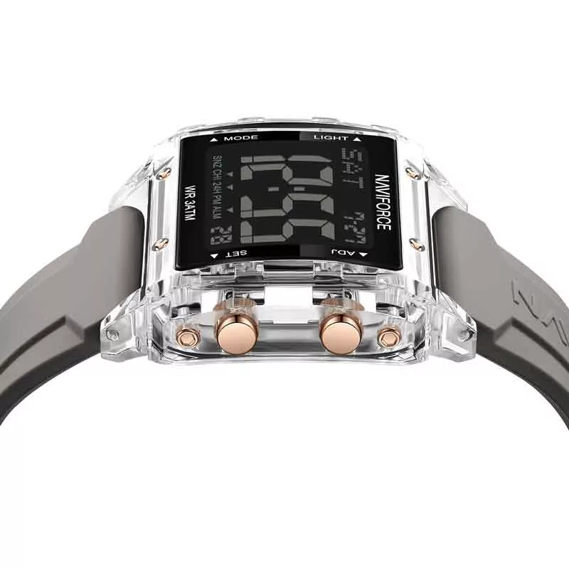 ساعت مچی دیجیتال نیوی فورس مدل NF7101 S GY