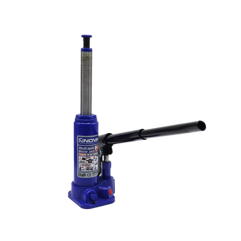 جک هیدرولیک خودرو نووا مدل YP-NTB2102-2T ظرفیت 2 تن