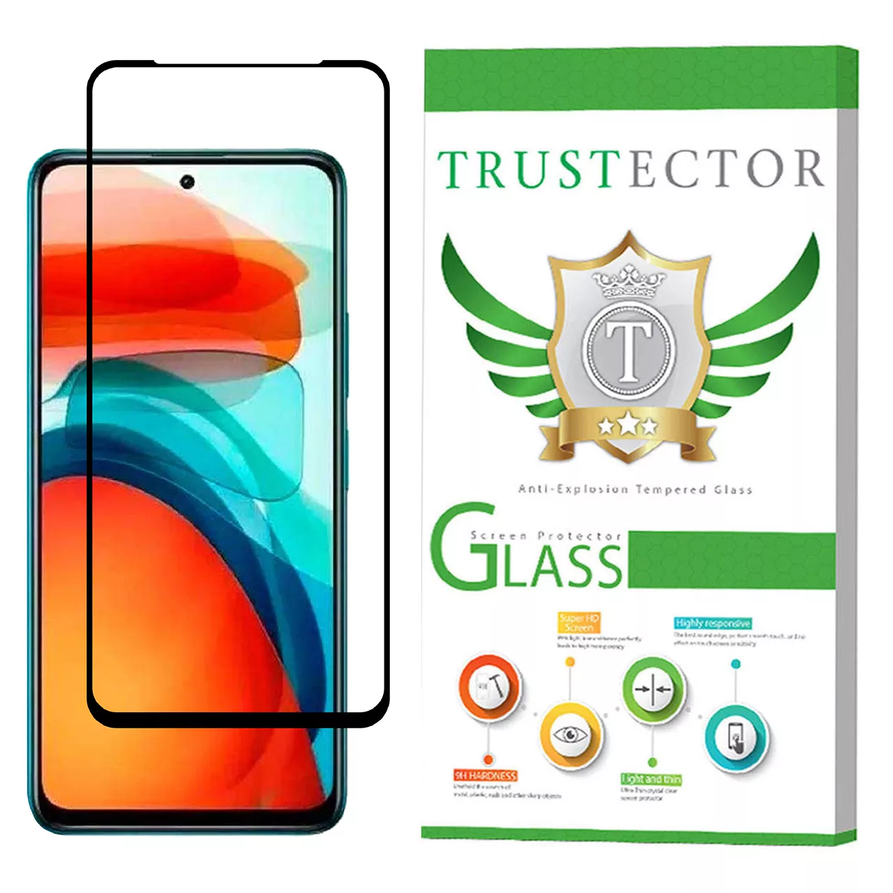 محافظ صفحه نمایش تراستکتور مدل GSS مناسب برای گوشی موبایل شیائومی  Poco X3 GT