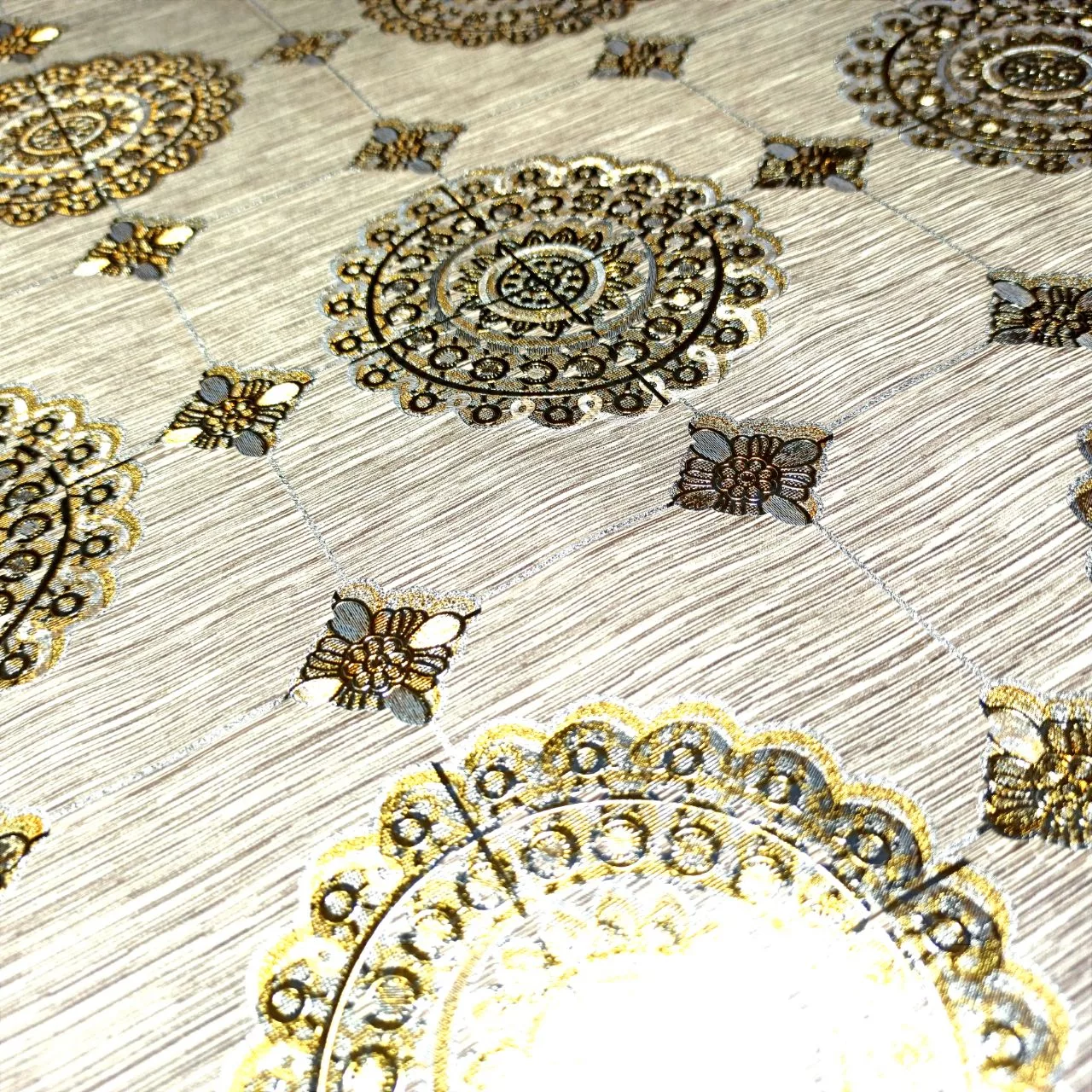 سفره شش نفره مدل پشت نخی فانتزی کد A100-T150