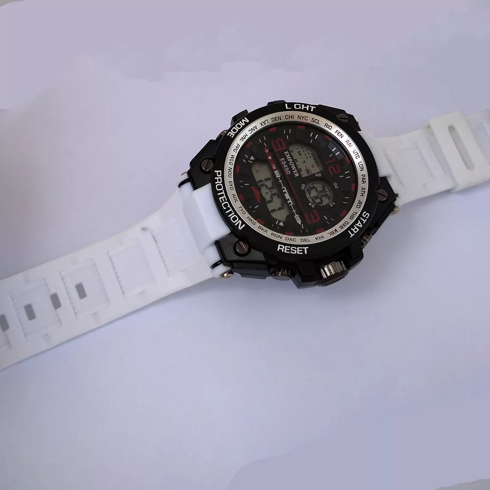 ساعت مچی دیجیتال مردانه مدل ضدآب کرنومتردار تاریخ شمار اسپرت کد 0.5