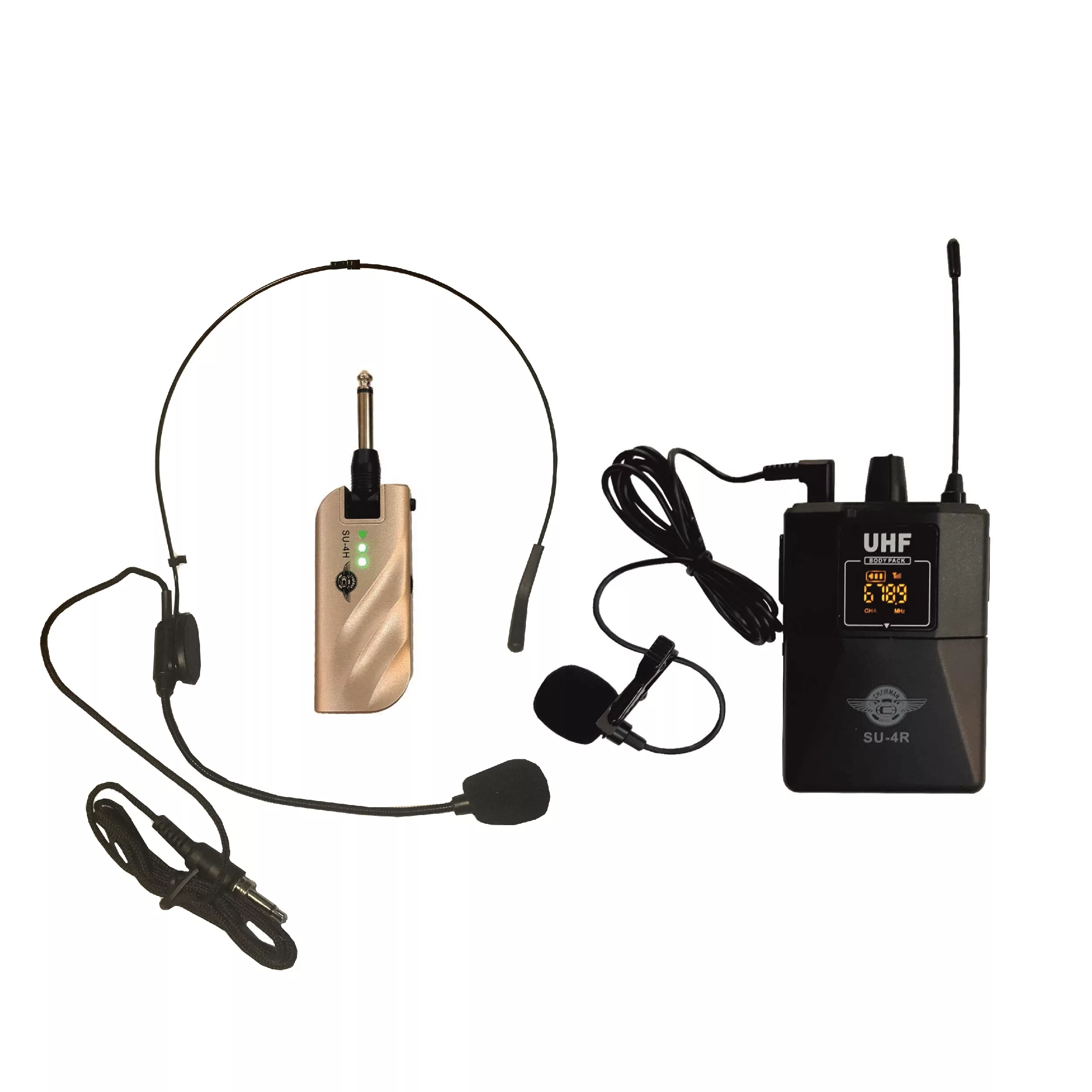 ست میکروفن بی سیم چیرمن مدل SU-4H