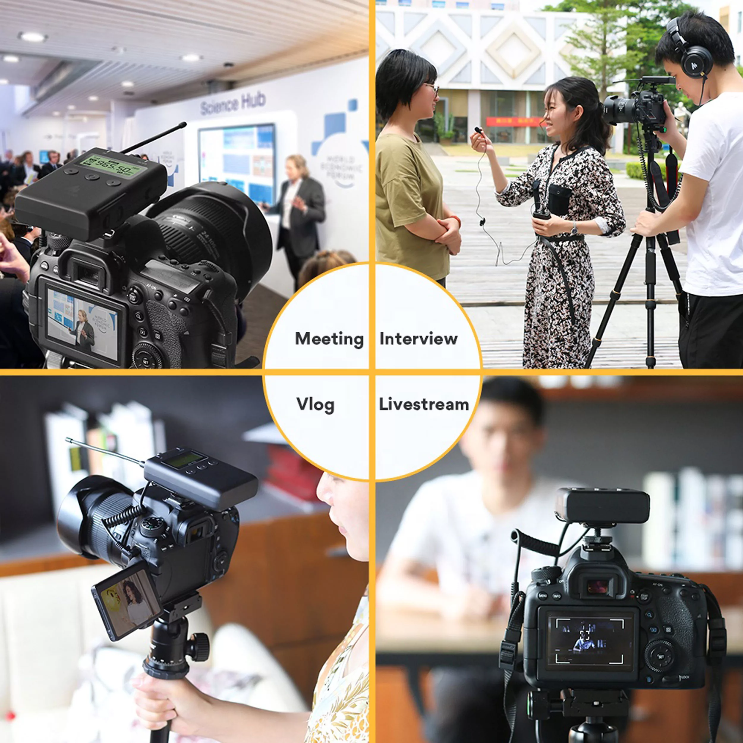 میکروفن بی سیم ماونو مدل AU-WM730