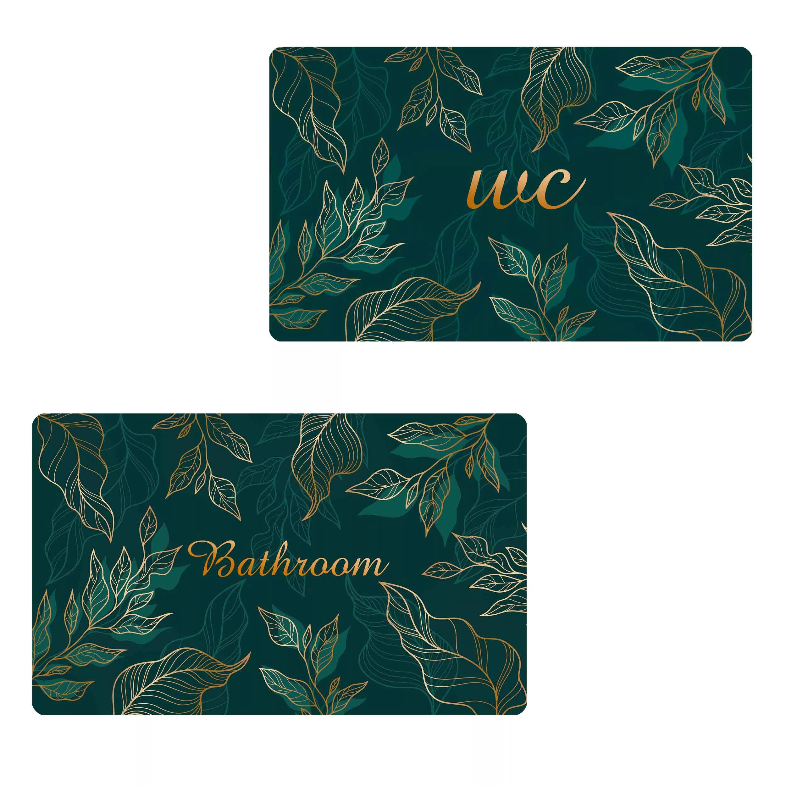 پادری طرح حمام و سرویس بهداشتی کد D41314 سایز 76x46 سانتی متر مجموعه دو عددی