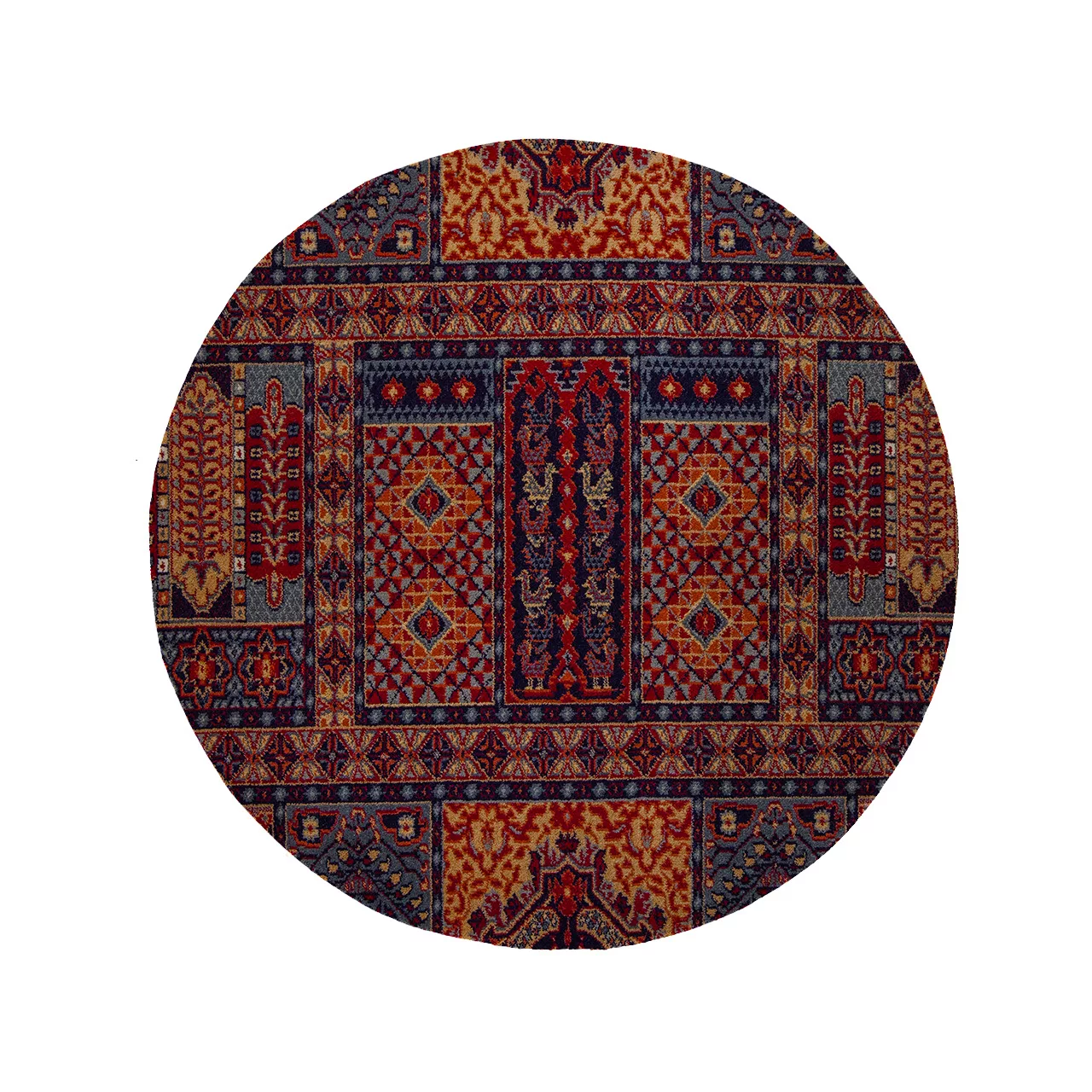 پادری مدل دایره طرح کلاسیک کد 6159 سایز 90 × 90 سانتی متر