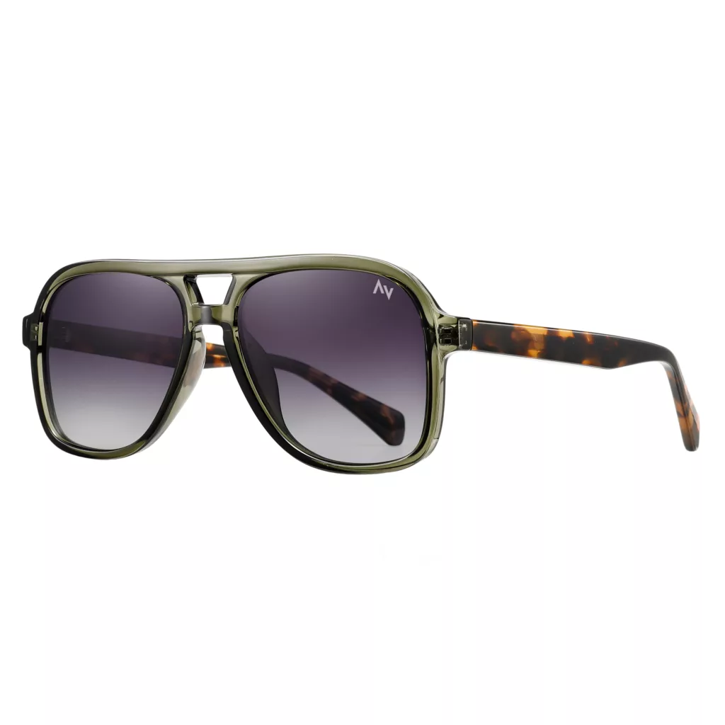 عینک آفتابی خلبانی (Aviator) آلبرت وگ مدل S31117C2 Acetate Avantgarde Visionary