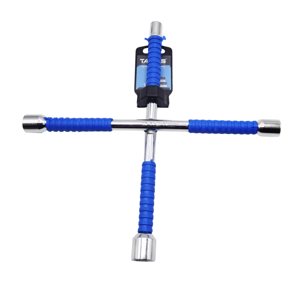 آچار چرخ خودرو تندیس مدل چهار پر کد YP-TT2474 سایز 14 – 23 میلی متر