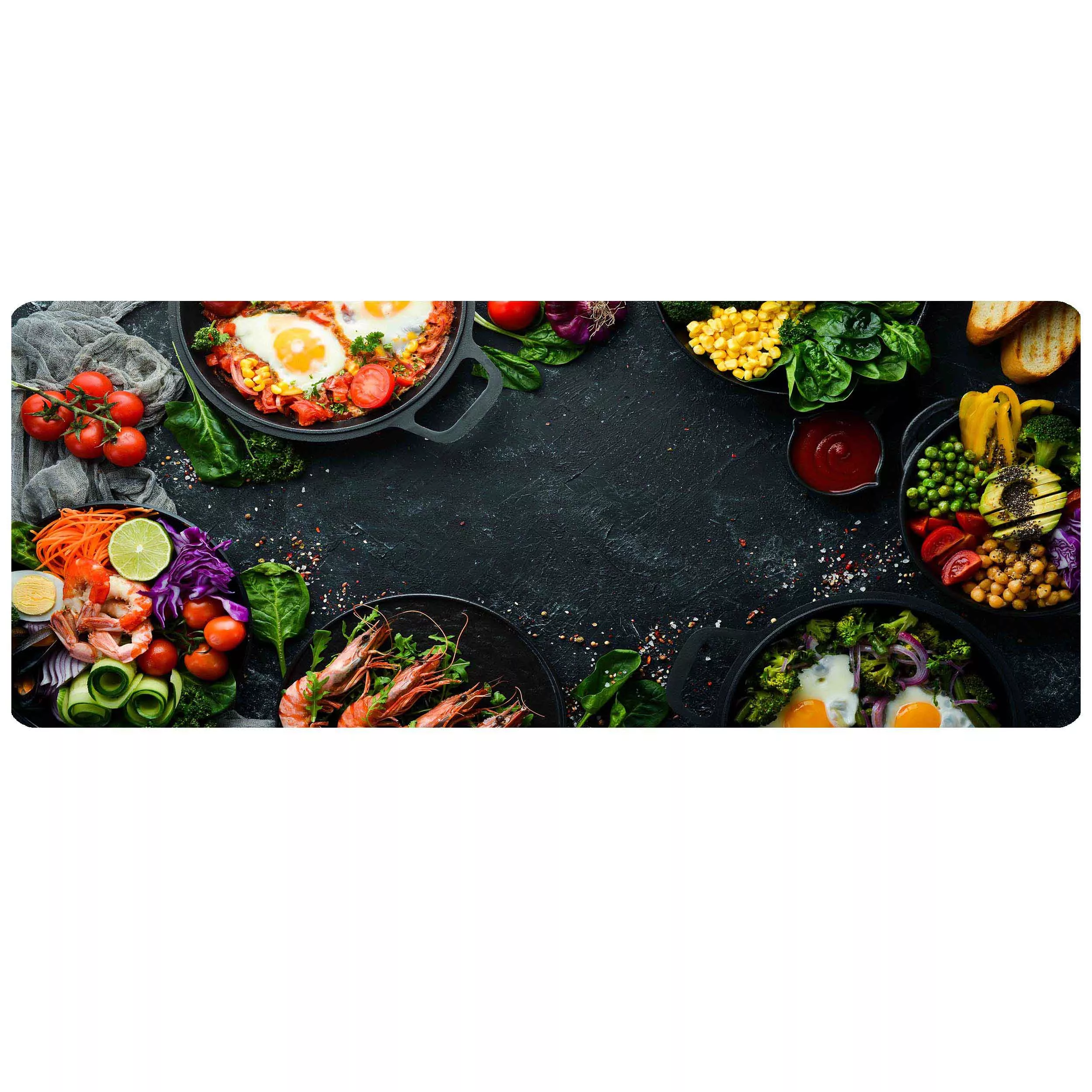 پادری مدل جلو سینکی طرح نیم چاشت L46_637 سایز 46x109 سانتی متر