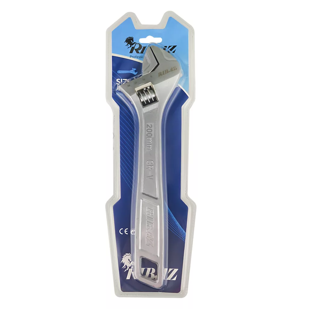 آچار فرانسه ریباز مدل RIB.AZ -7368 سایز 8 اینچ