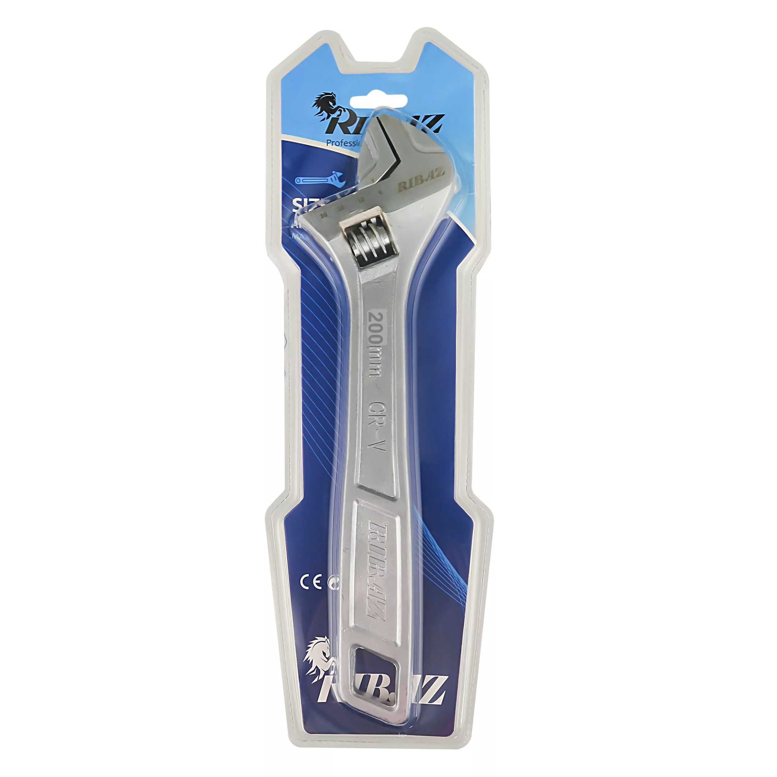 آچار فرانسه ریباز مدل RIB.AZ -7368 سایز 8 اینچ