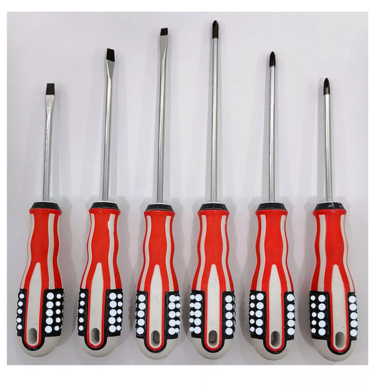 پیچ گوشتی مدل اچ اس مدل SCREWDRIVER بسته 6 عددی