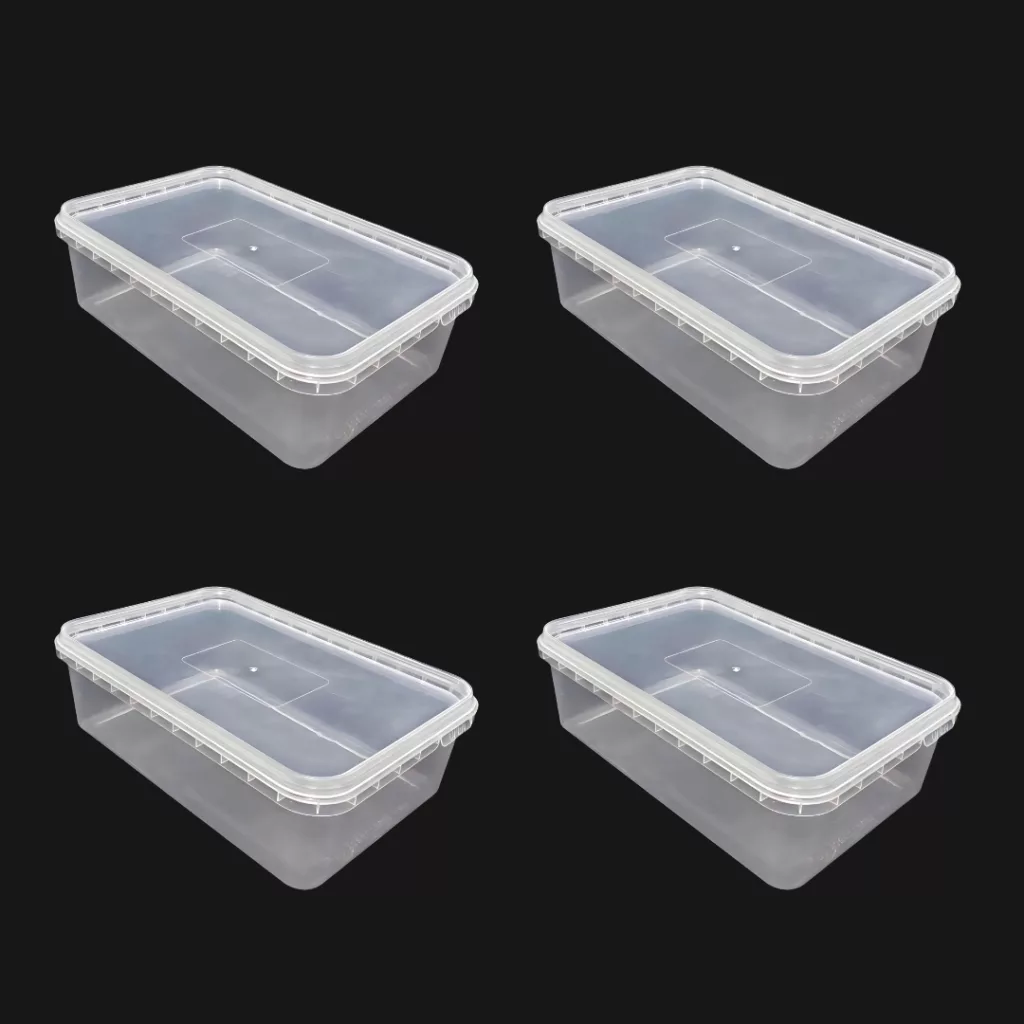 ظرف نگهدارنده مدل فریزری کد 760cc مجموعه 4 عددی