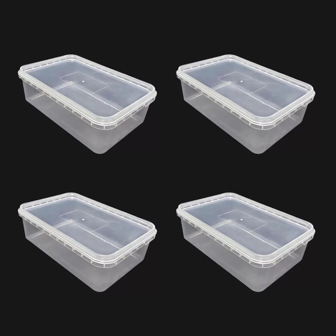 ظرف نگهدارنده مدل فریزری کد 760cc مجموعه 4 عددی