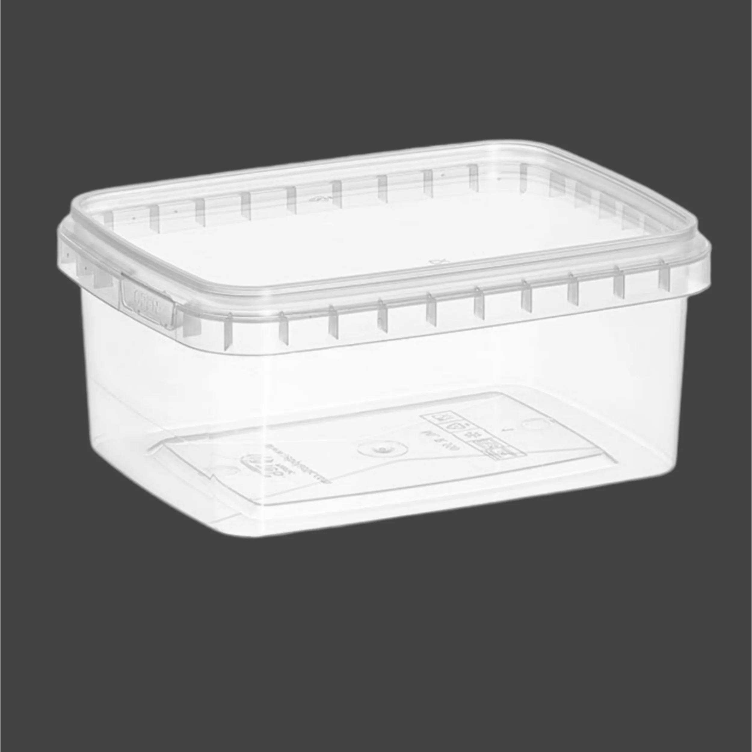 ظرف نگهدارنده پولاد پویش مدل فریزری 550cc بسته 12 عددی