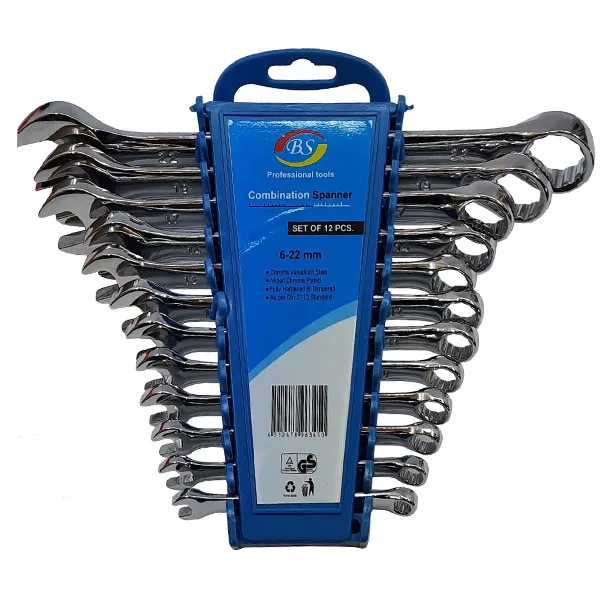 مجموعه 12 عددی آچار بی اس مدل 22-6