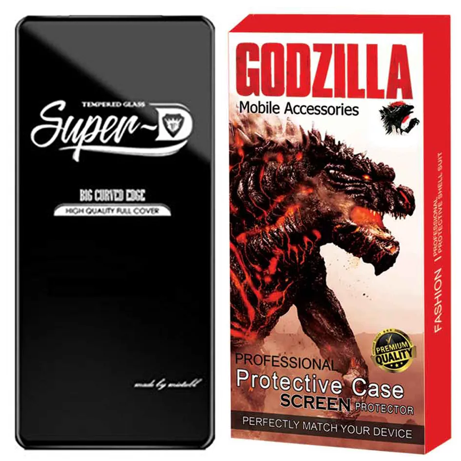 محافظ صفحه نمایش گودزیلا مدل Super D مناسب برای گوشی موبایل سامسونگ Galaxy M51