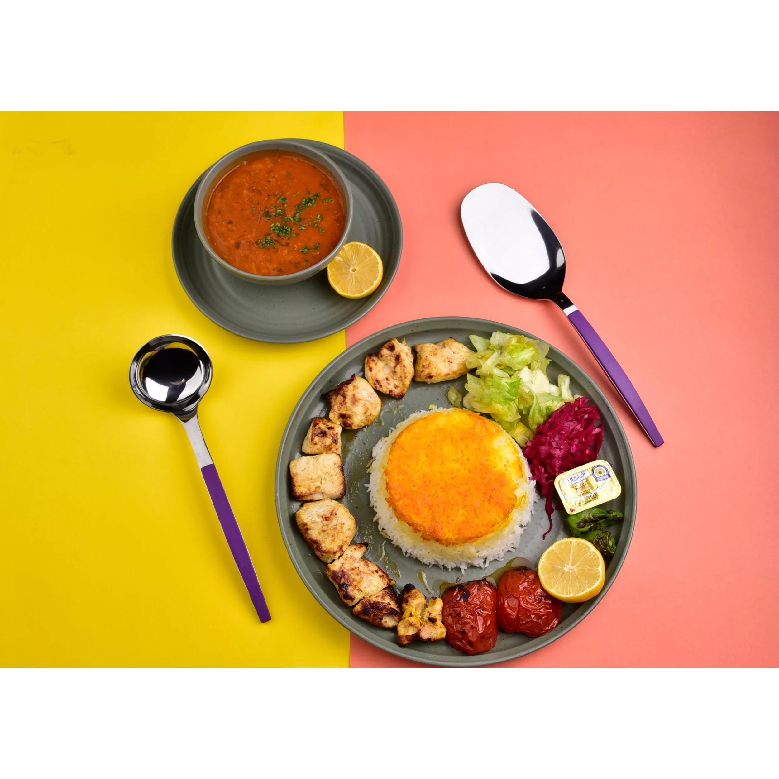 کفگیر و ملاقه سی اند اس مدل منحنی