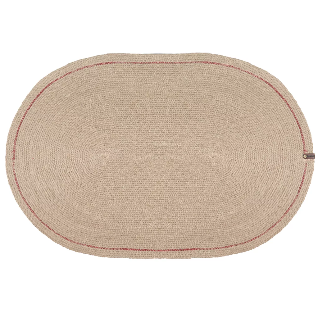 پادری مدل کنفی بیضی سایز 64×43 سانتی متر