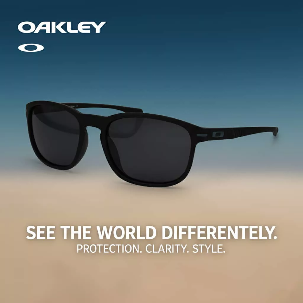 عینک آفتابی مربعی اوکلی مدل 22035C1