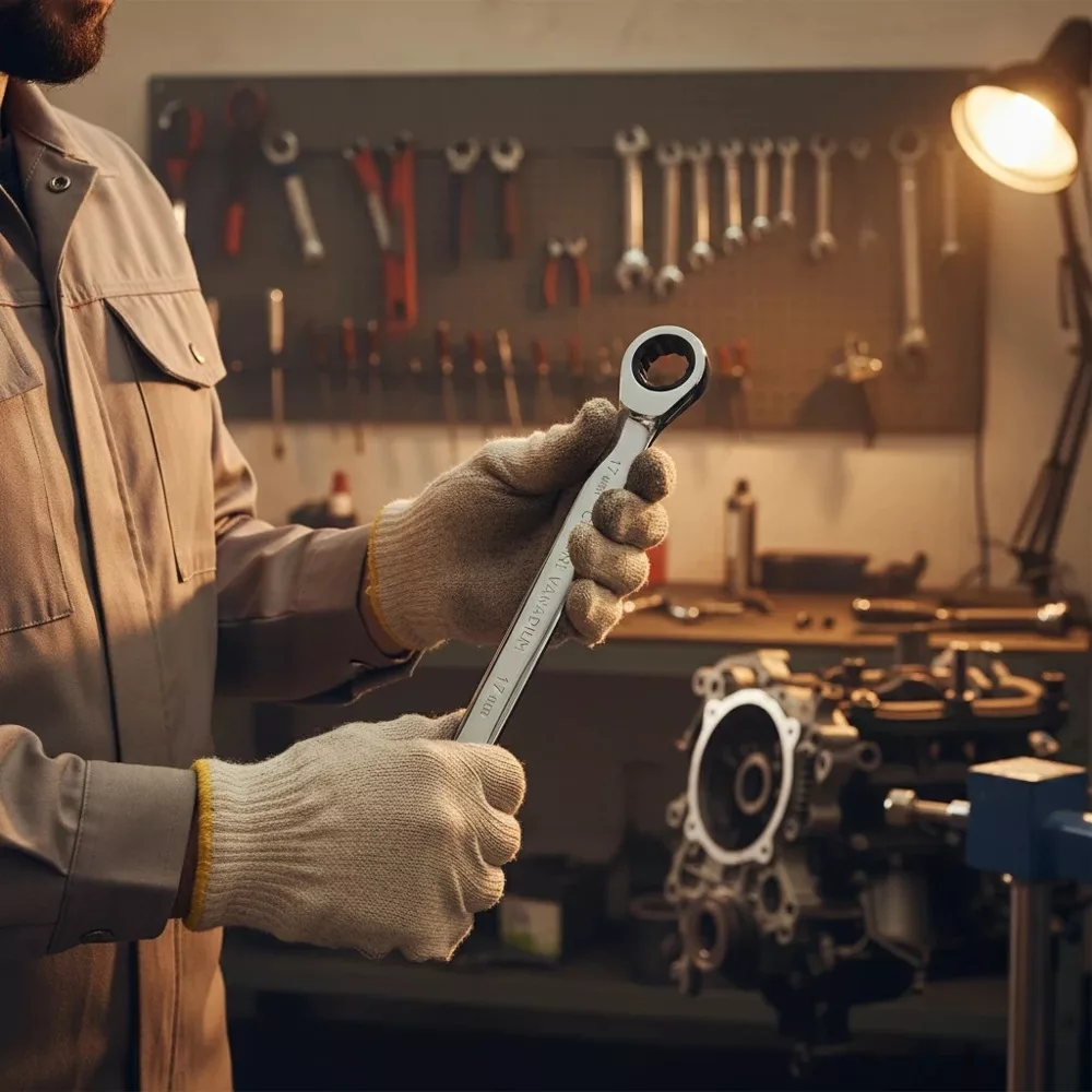 آچار یکسر رینگ و یکسر تخت جغجغه ای سماتولز مجموعه 7 عددی