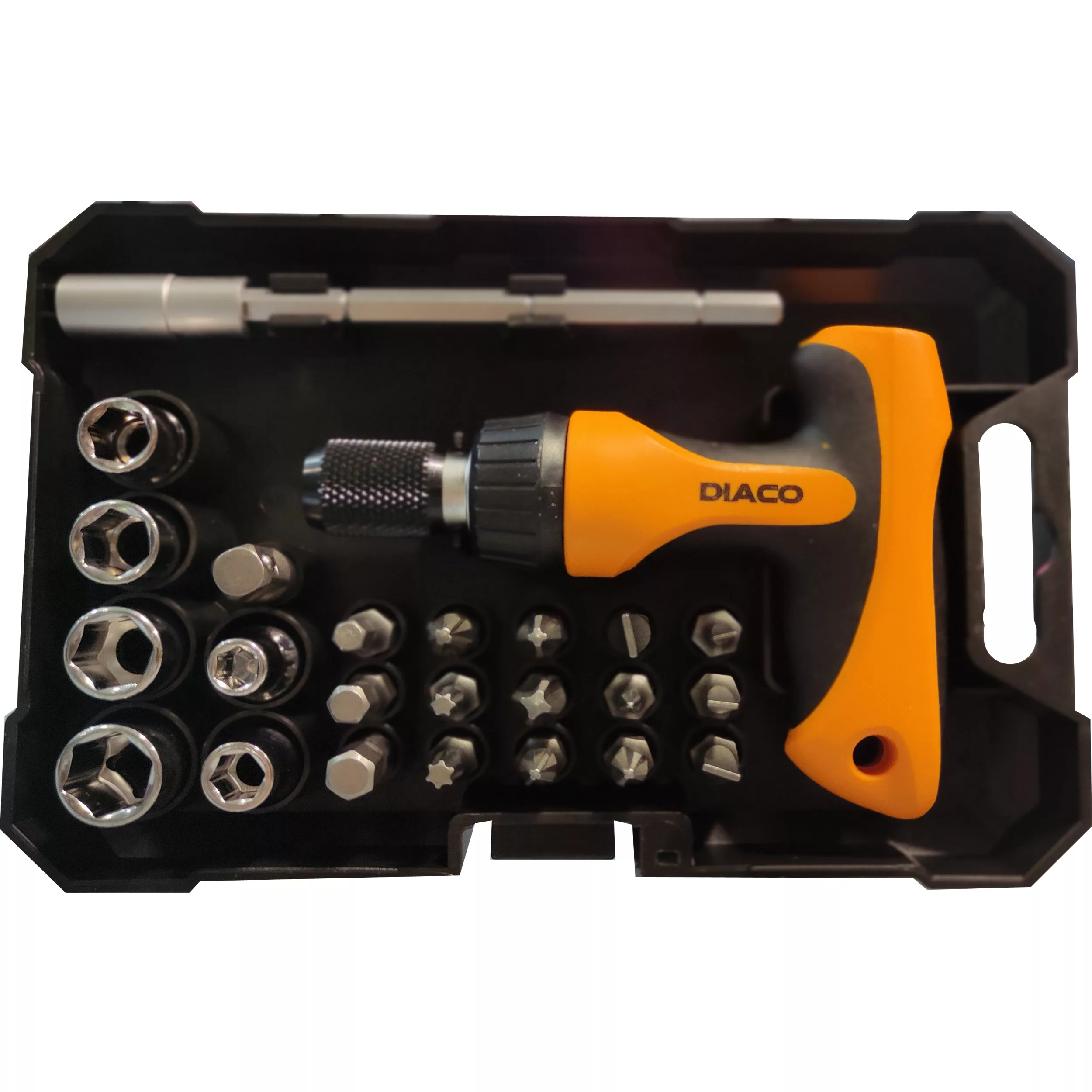 مجموعه 24 عددی پیچ گوشتی دیاکو جغجغه ای مدل 8848