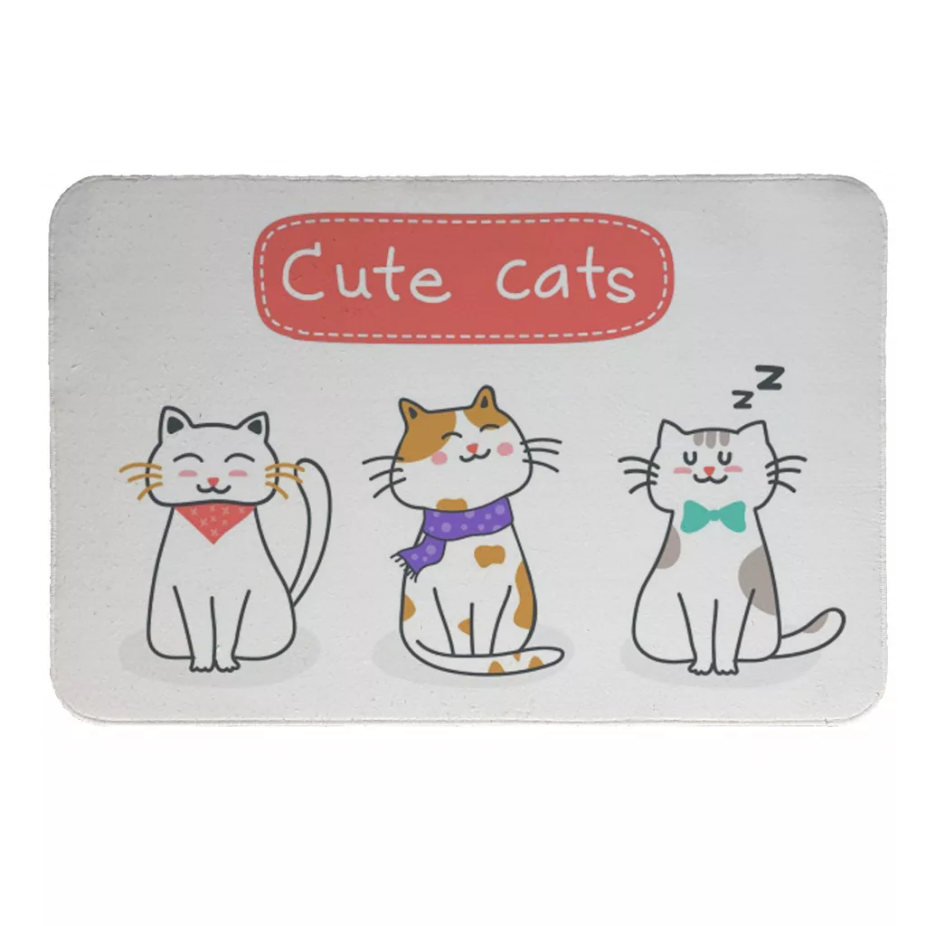 پادری طرح گربه کد 8006 سایز 60× 40 سانتی متر