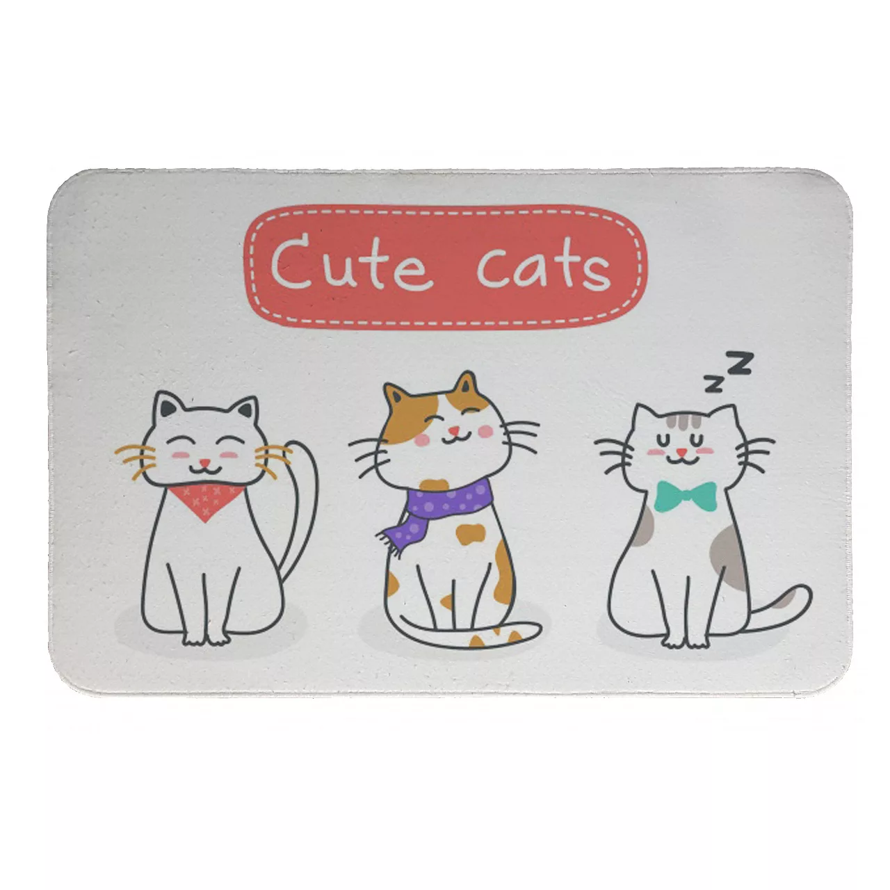 پادری طرح گربه کد 8006 سایز 110× 80 سانتی متر