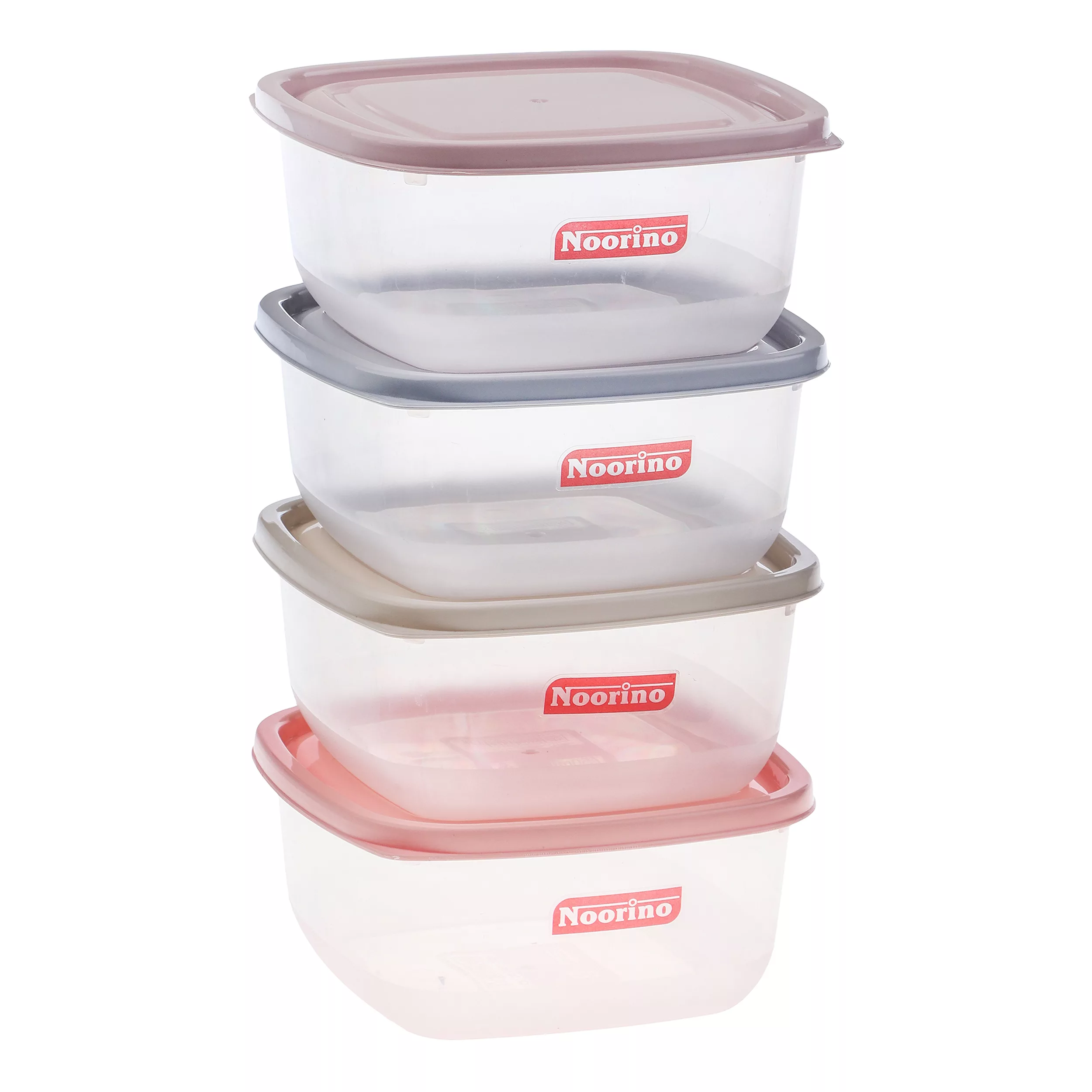 ظرف نگهدارنده نورینو مدل رامان کد 015 مجموعه 4 عددی