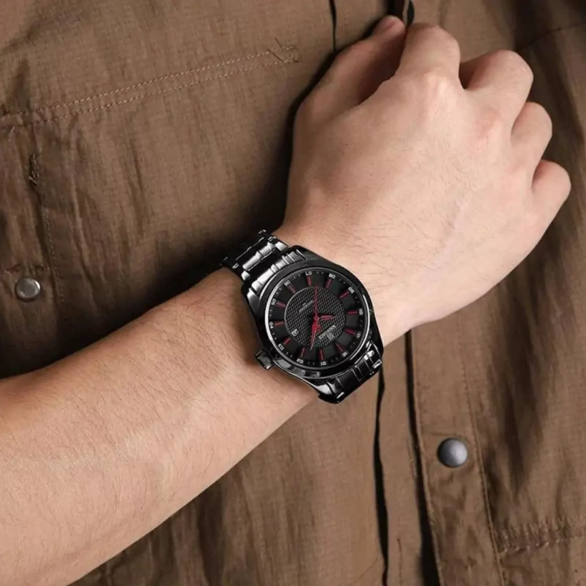 ساعت مچی عقربه‌ای مردانه نیوی فورس مدل NF8032BB