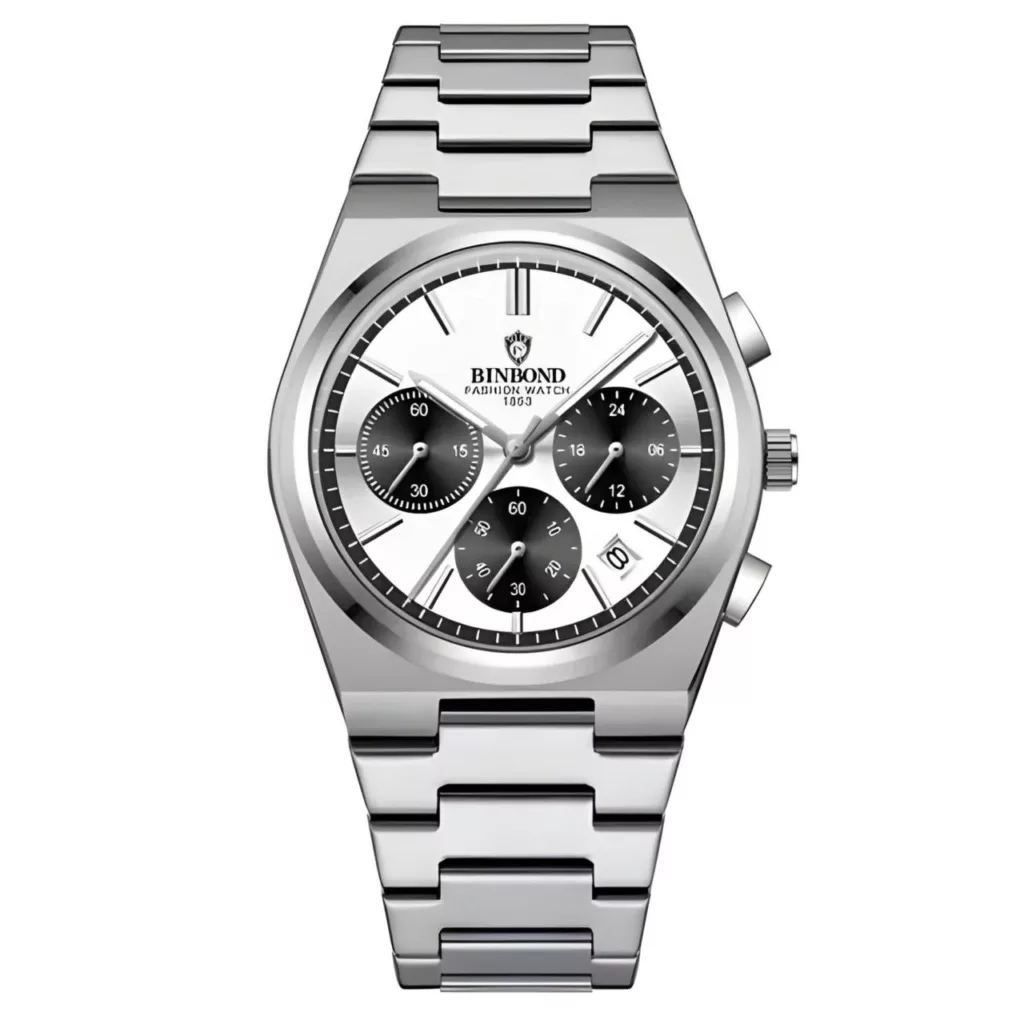 ساعت مچی عقربه‌ای کوارتز مردانه بین باند مدل سه موتور فعال کورنوگراف 1853 کد G_n4